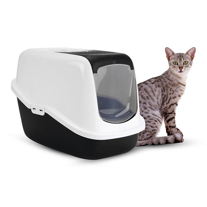 Nestor Cat Toilet Home black