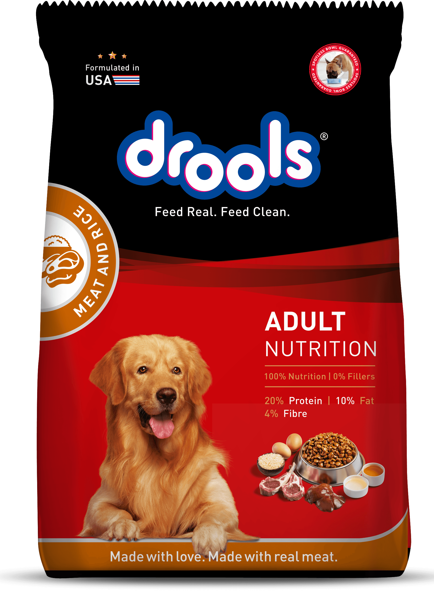 Adult Nutrition Meat & Rice 20kg