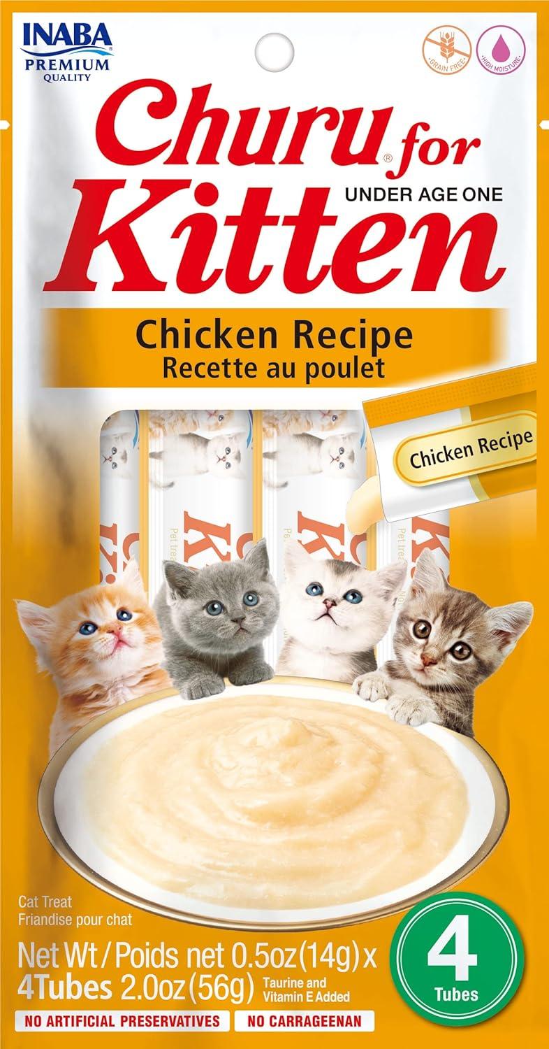 Inaba Churu for Kitten Chicken Recipe (Pack of 6)