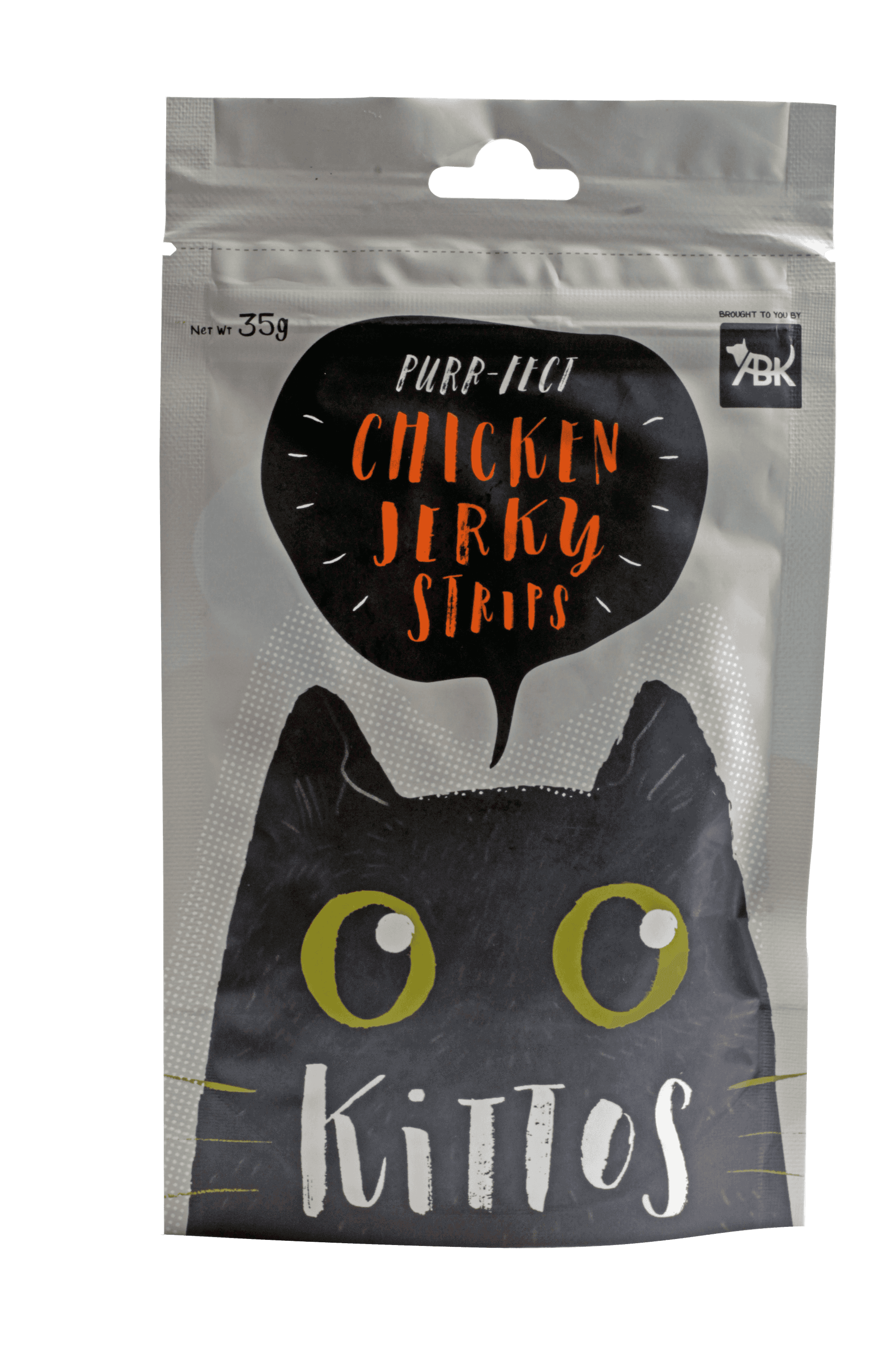 Kittos Chicken Jerky Strips Cat Treat