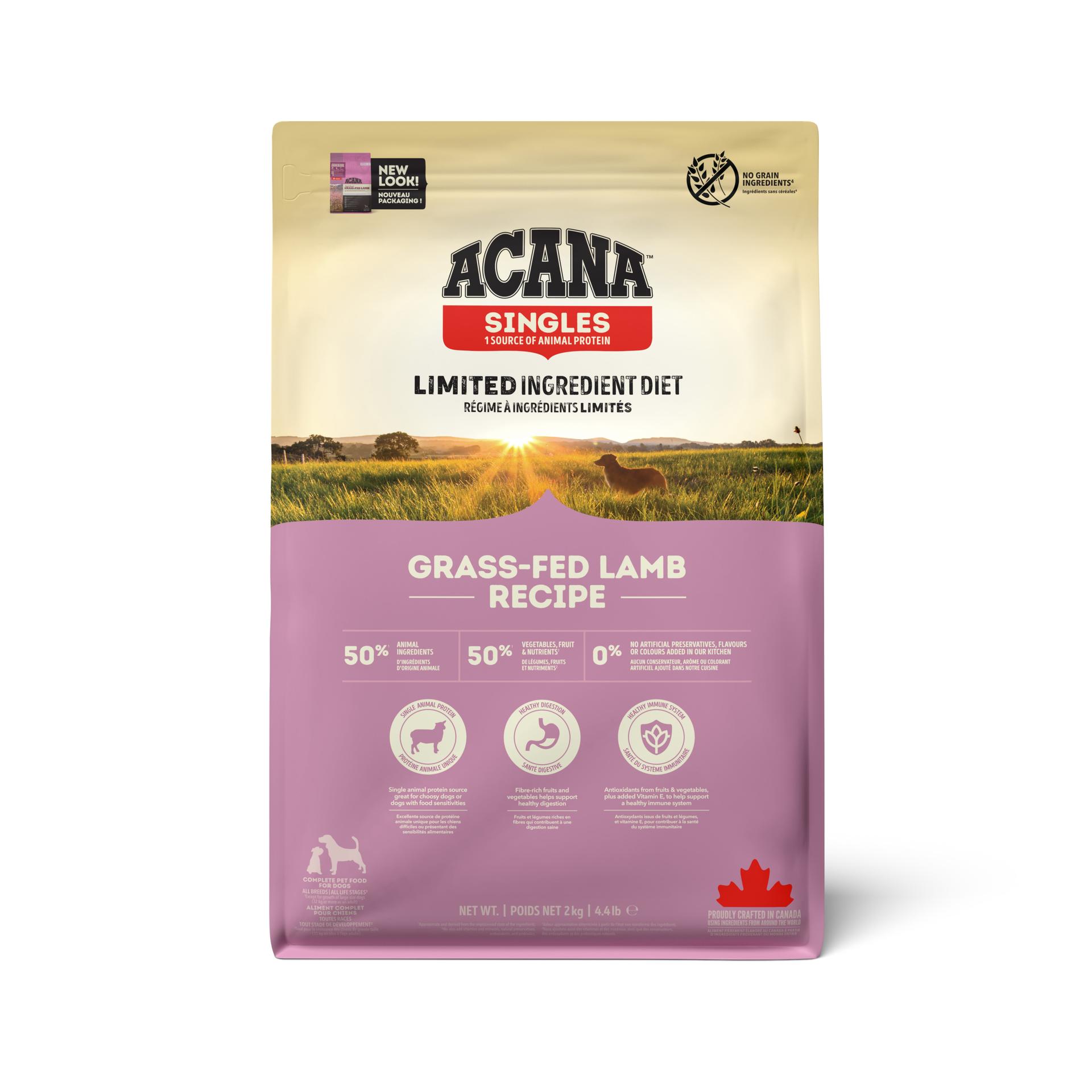 Acana Grass-Fed Lamb Dry Dog Food
