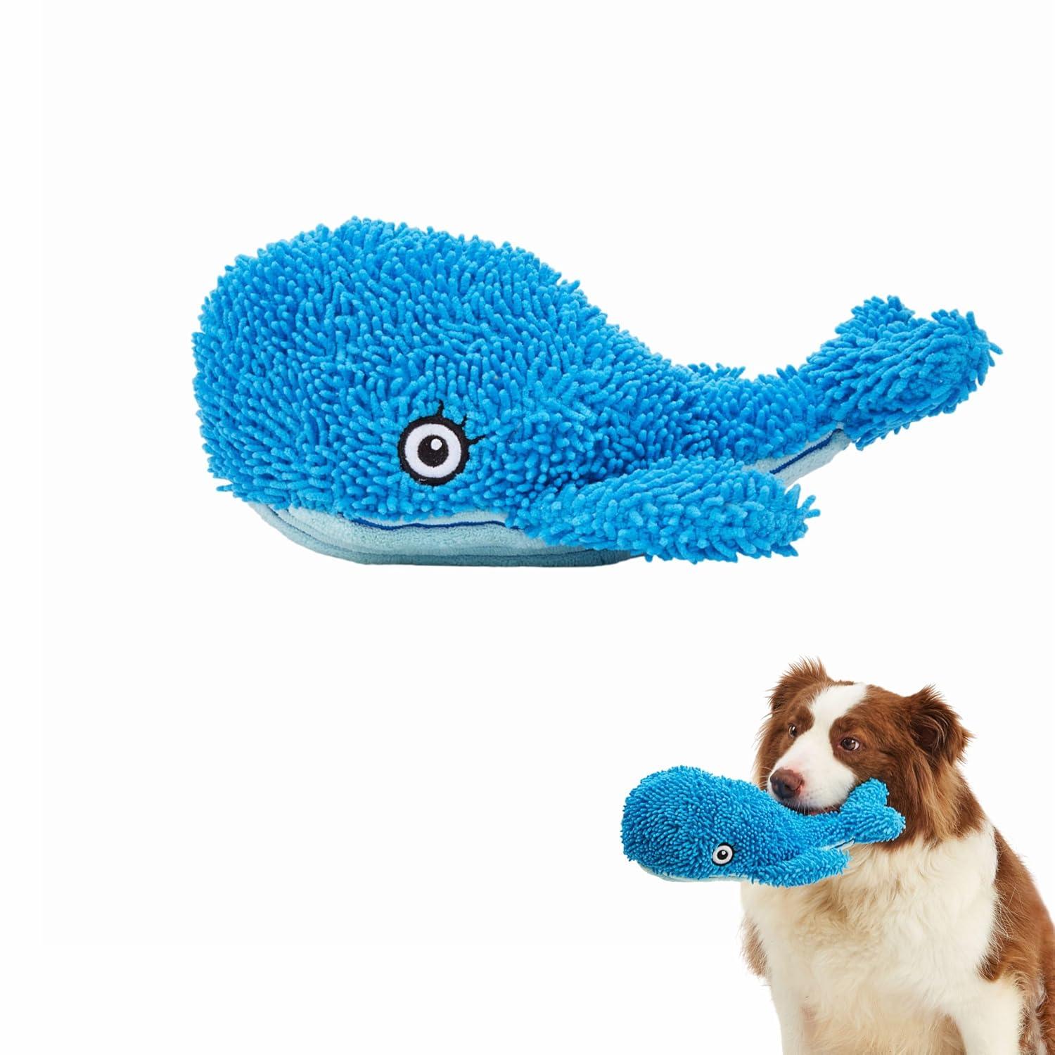 Fofos - Tough Dog Toy Whale
