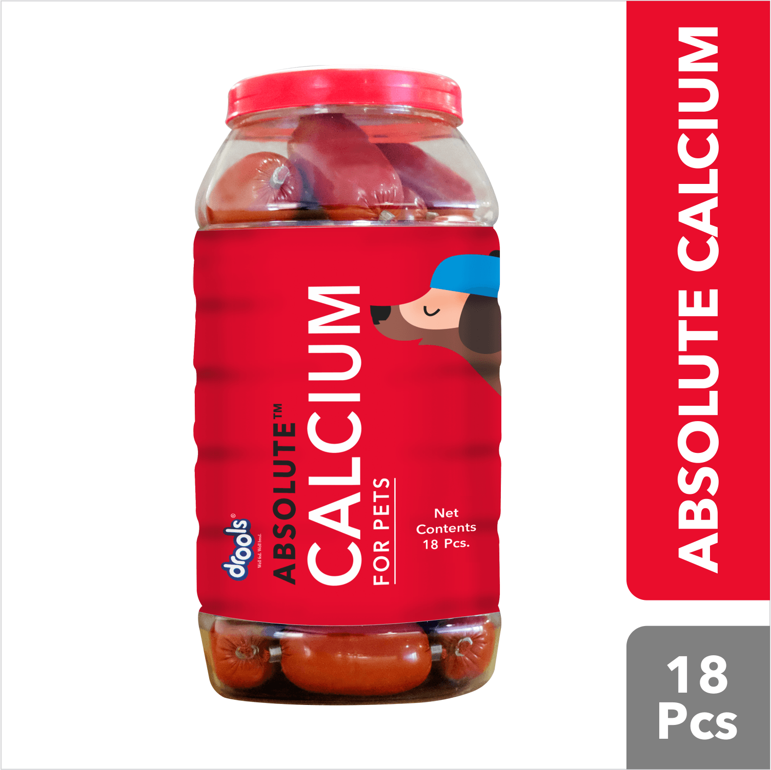 Absolute Calcium Sausage Dog Supplement - Jar