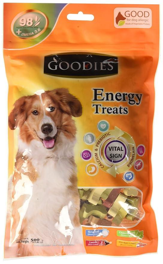 Energy Treats Bone Shaped For Adult Dogs, Lamb Flavour, 500 G