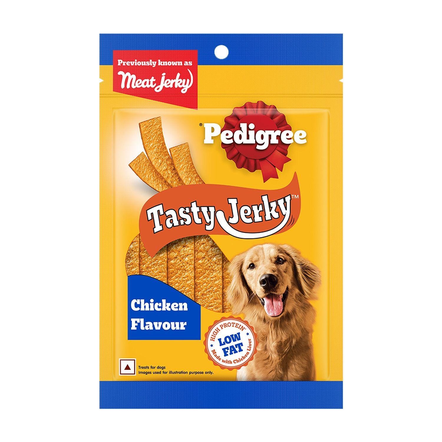 Pedigree Barbecued Chicken Meat Jerky Adult Dog Treats