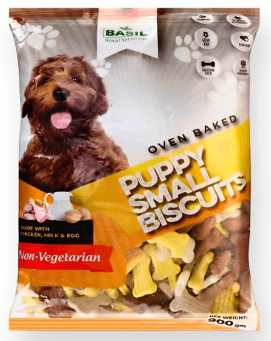 Basil Biscuits 900gm Puppy Non-Veg