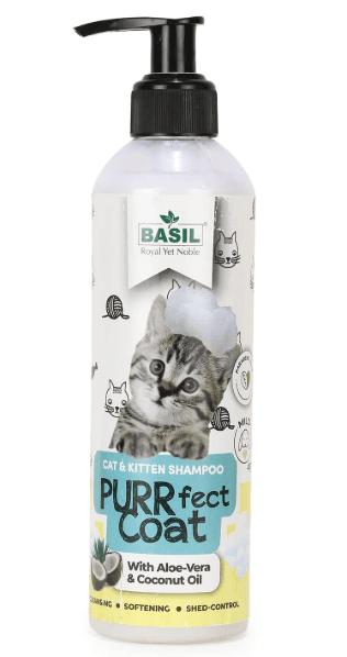 Basil PURRfect Coat Cat Shampoo