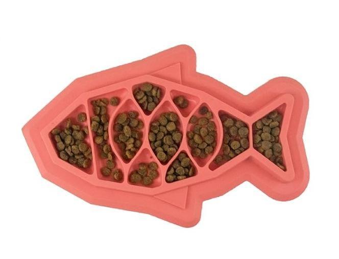 Fishie Fun Feed Mat Cat  Slow Feeder