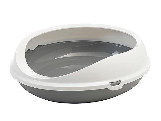 Figaro Oval Cat Litter Tray with Rim
