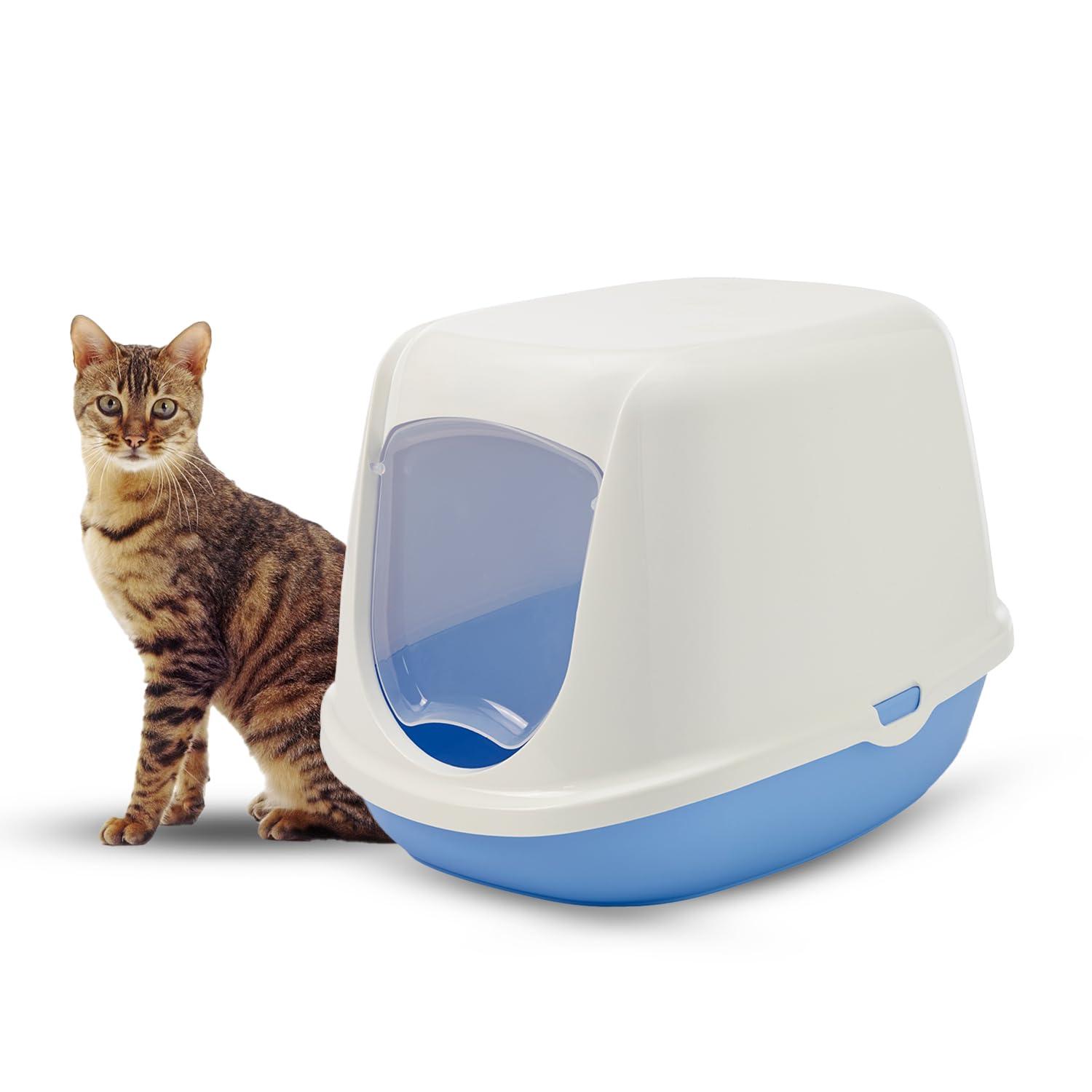 Duchesse Toilet Home for Small Cats ( Blue)