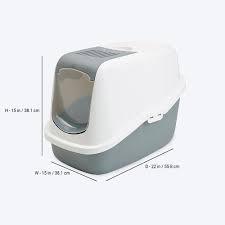 Nestor Cat Toilet Home (Cold Grey)