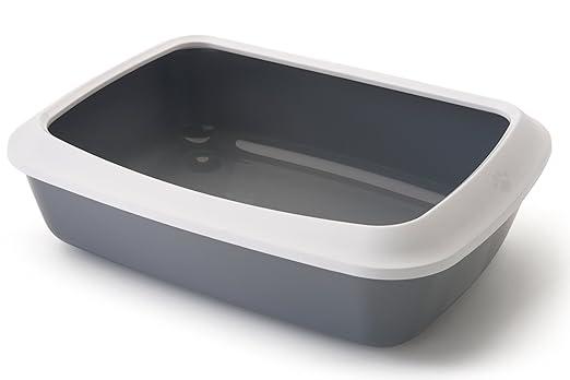 Iriz with Rim Litter Tray  ( Cold Grey)