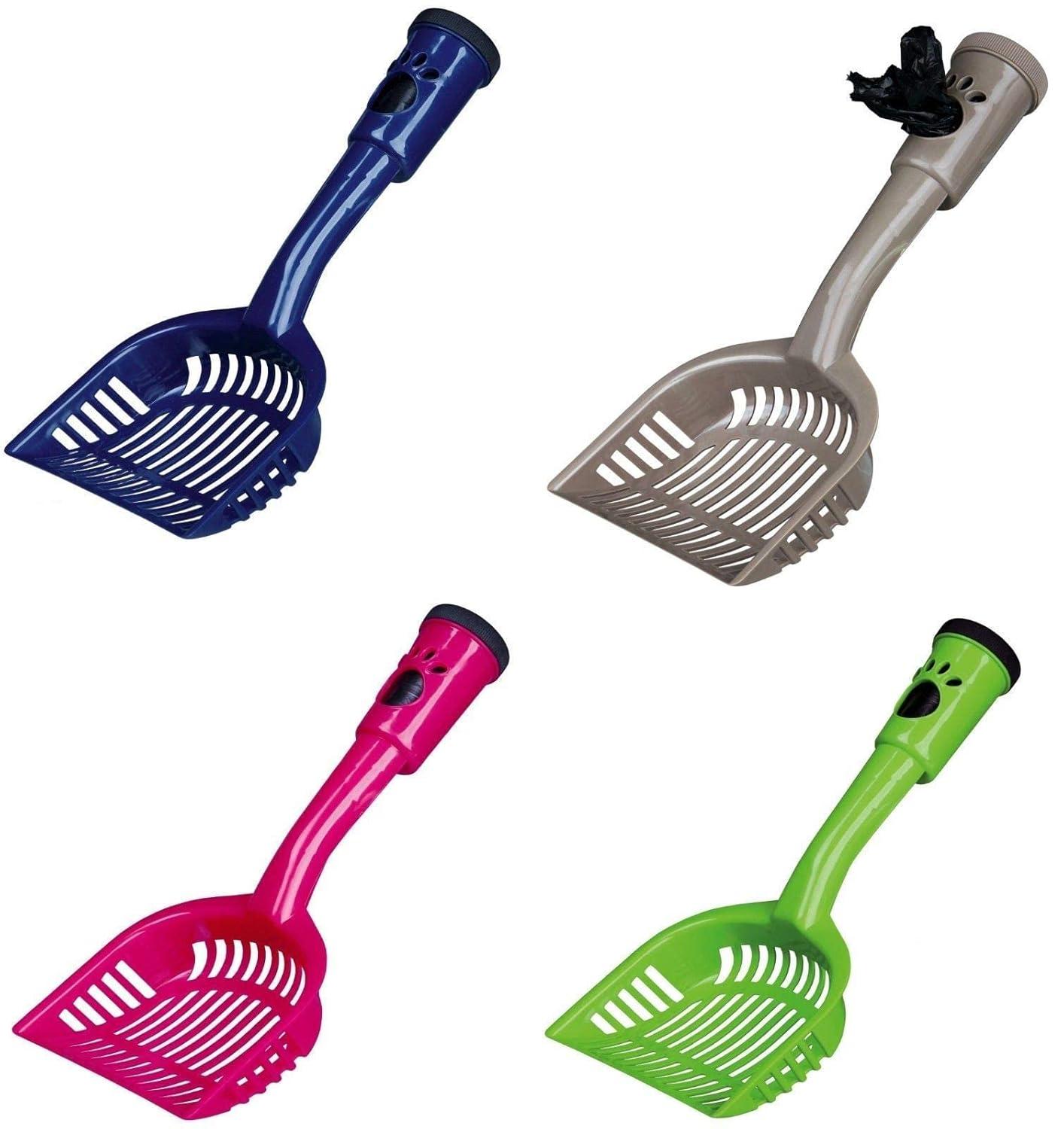 Litter Scoop with Dirt Bags, for Clumping Litter