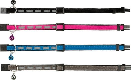 Safer Life Cat Collar,  Reflective, with bell