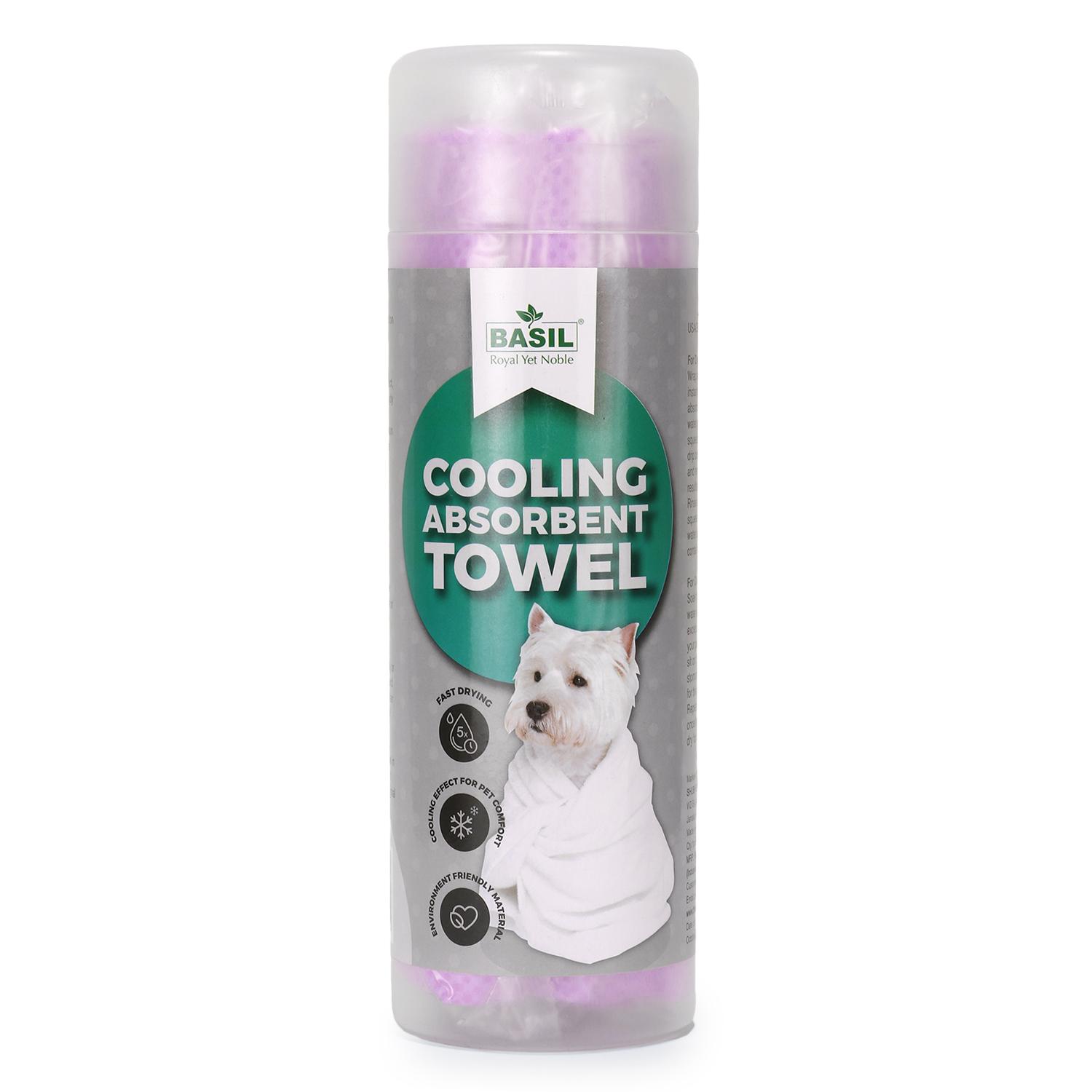Basil Absorbent Towel Purple