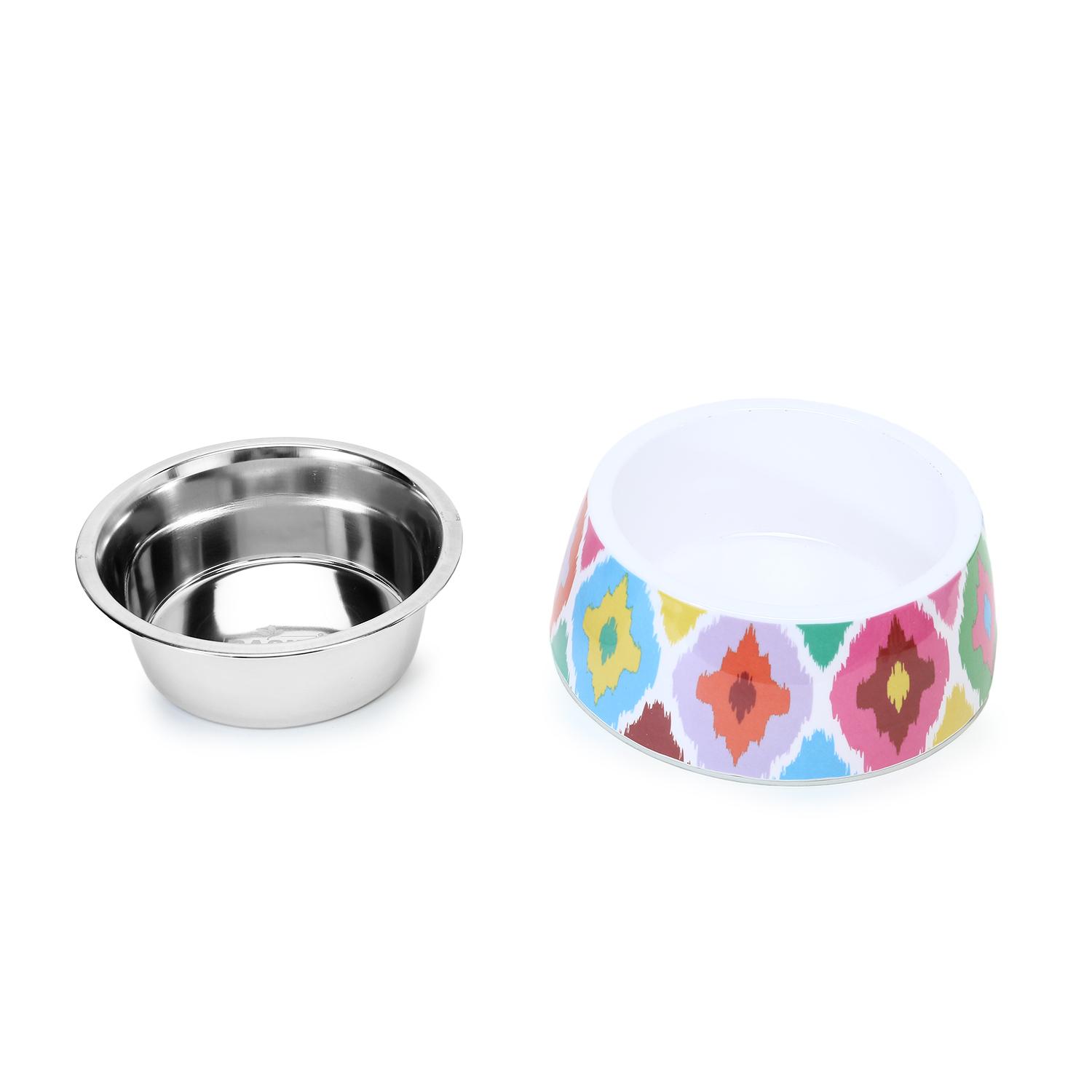 Basil Bowl Melamine Printed S Ikkat
