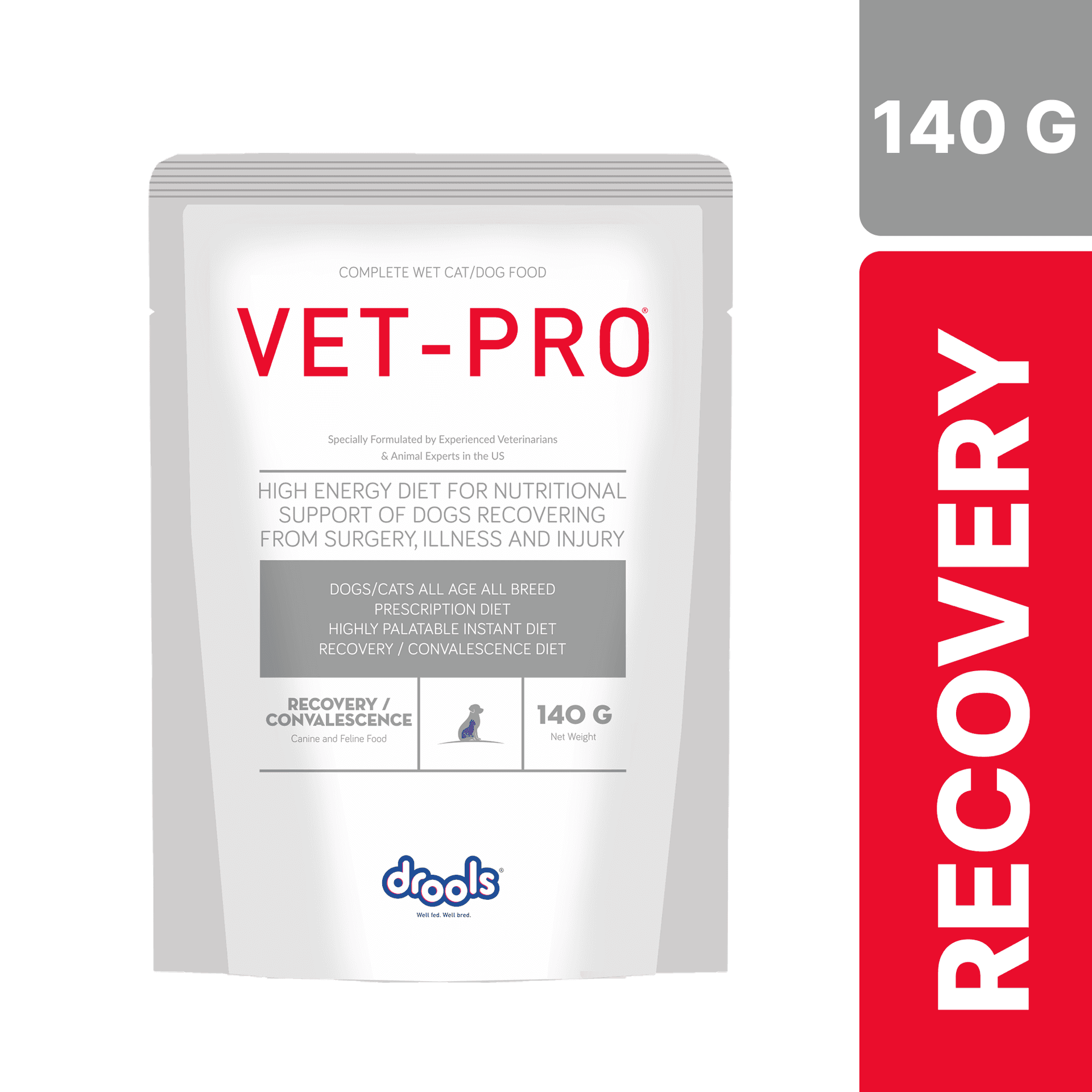 Recovery Gravy Dog Food140gm