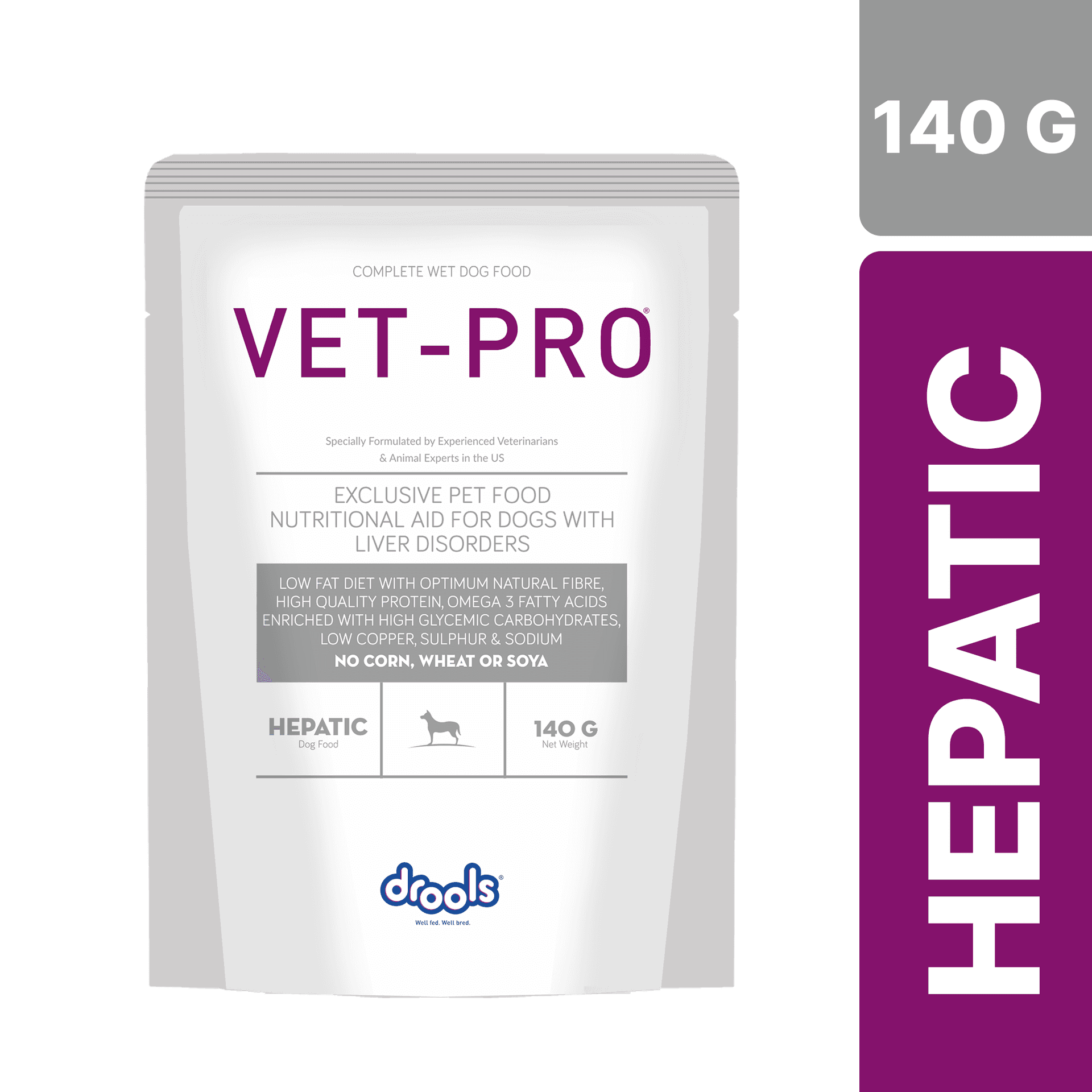 Hepatic Gravy Dog Food 140gm