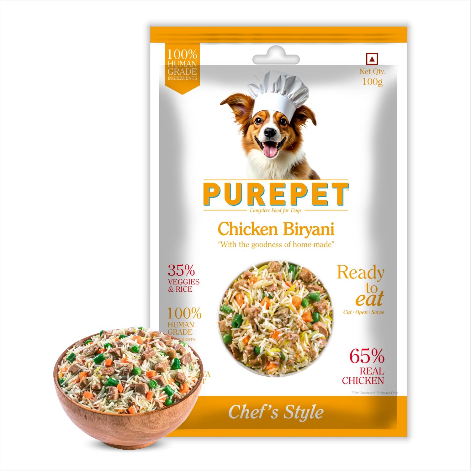 Chicken Biryani Fresh Dog Food