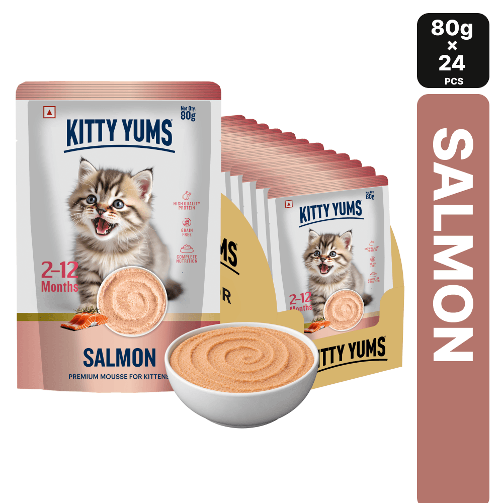 Salmon Mousse Kitten 80gm [Pack of 24]