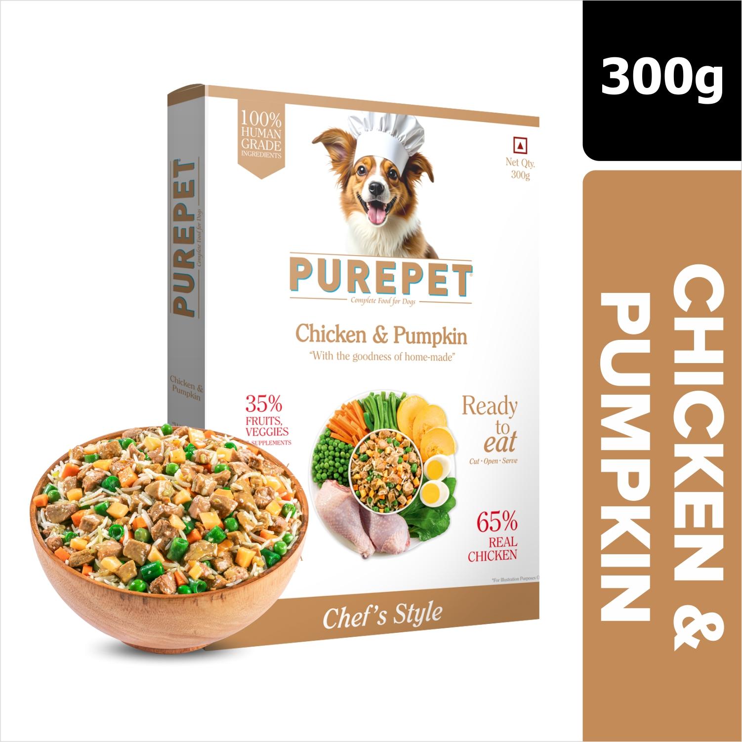 Chicken & Pumpkin Biryani Fresh Dog Food