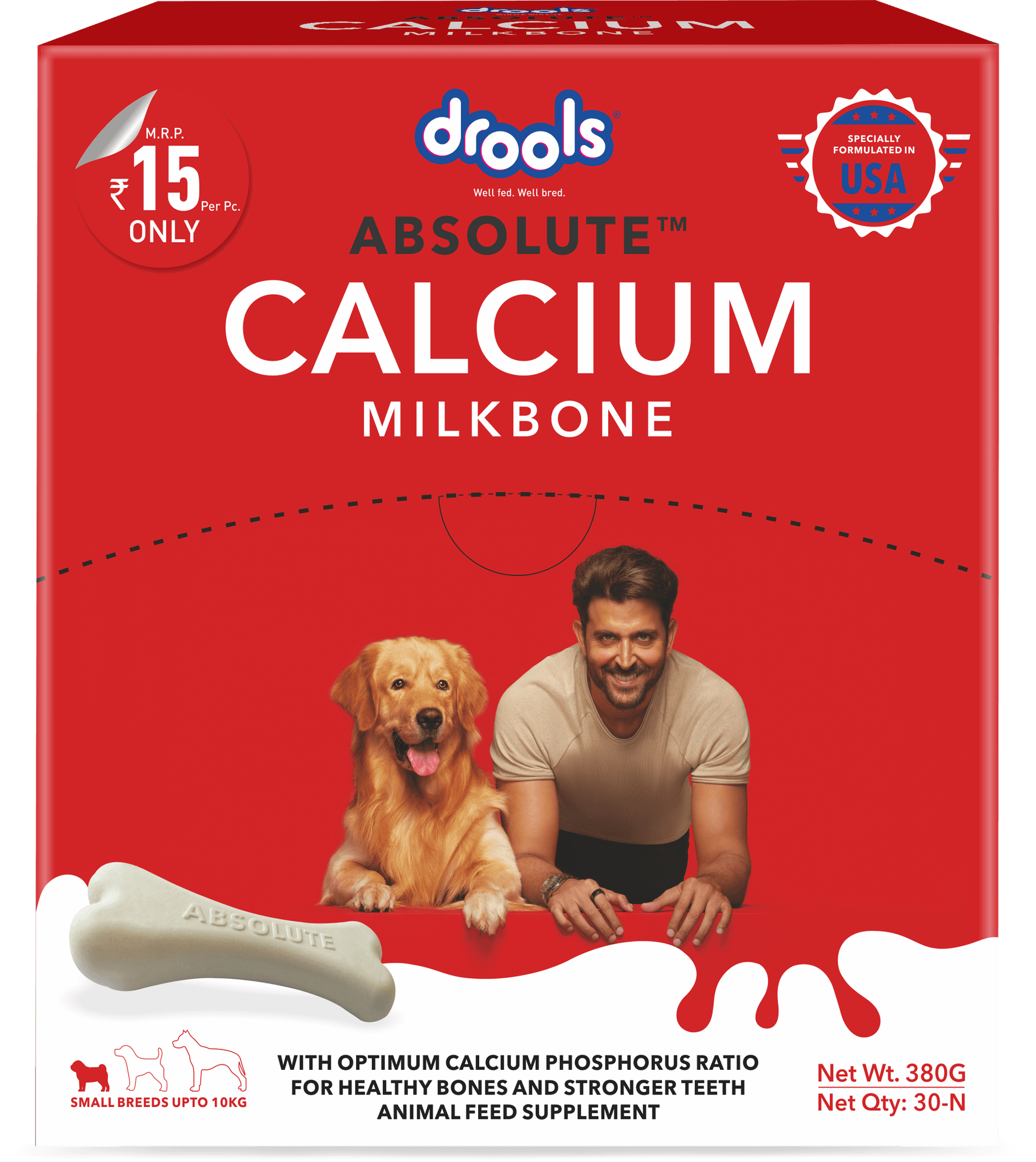 Absolute Calcium Milk Bone Carton