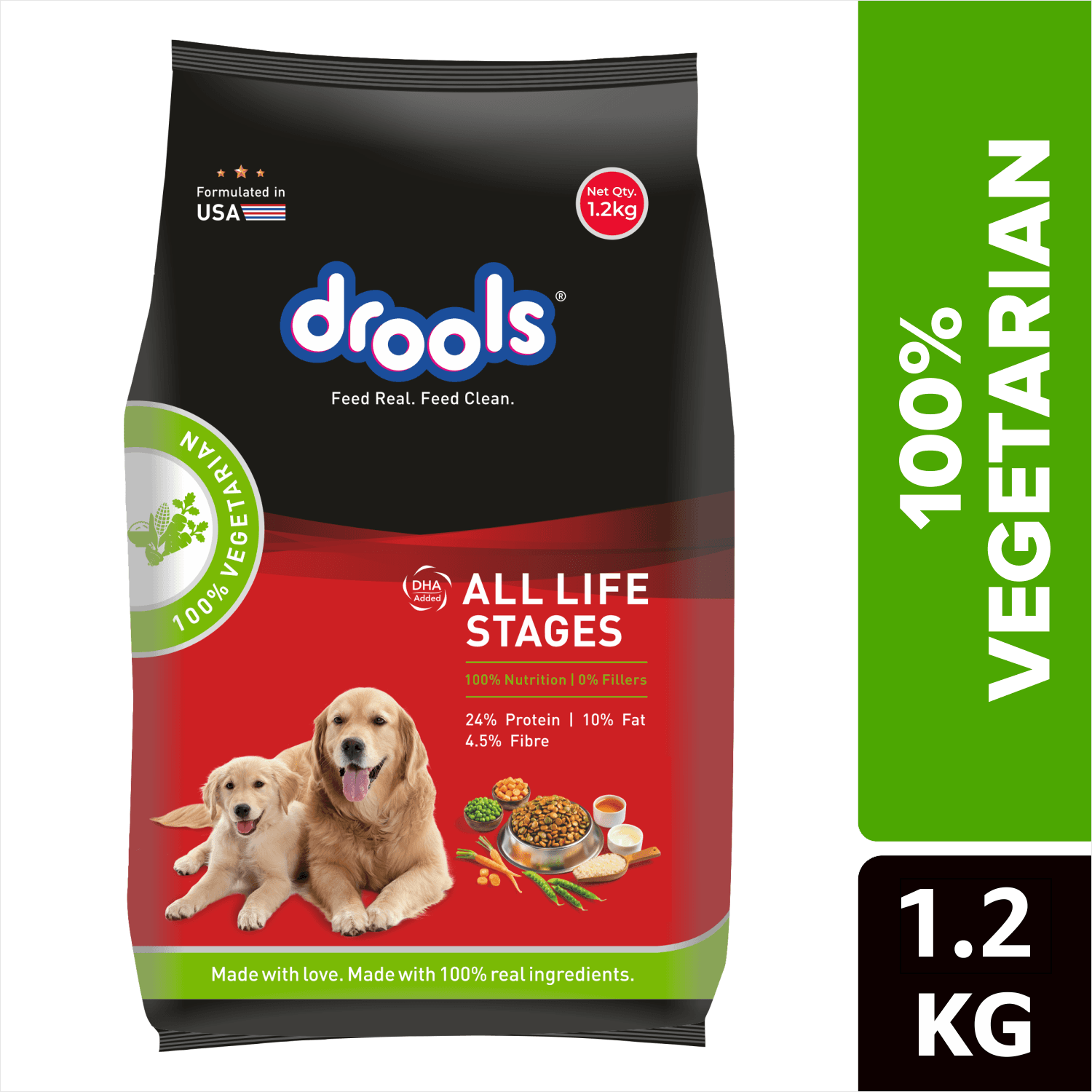 All Lifestages 100% Veg Dry Dog Food