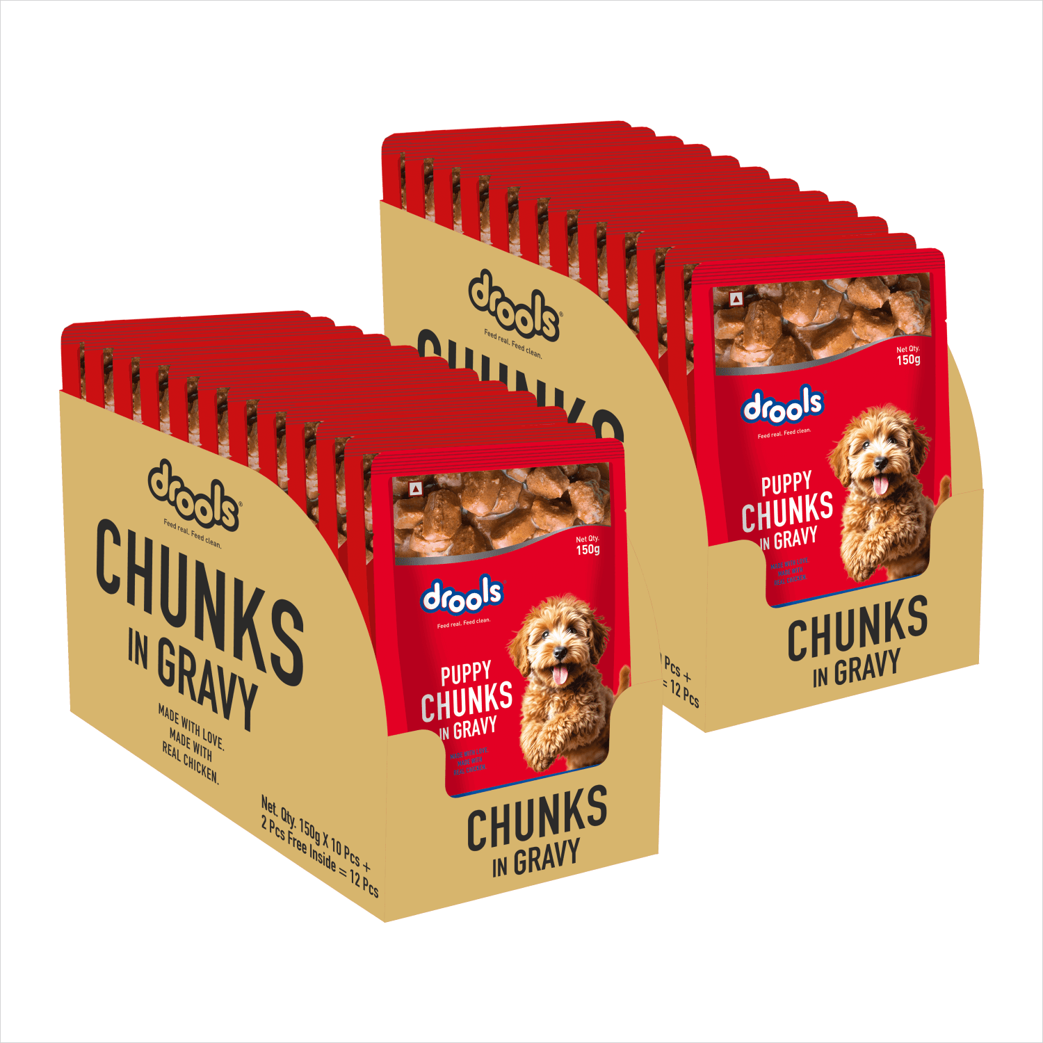Puppy Chicken Chunks Gravy 150g