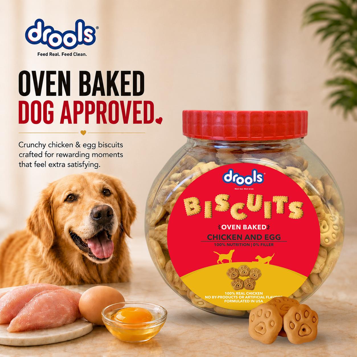 Chicken and Egg Biscuit 400g