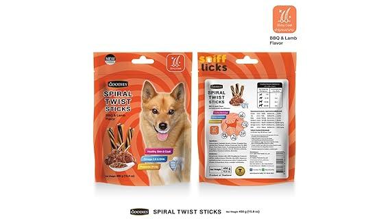 Spiral Twist Sticks BBQ & Lamb 450g