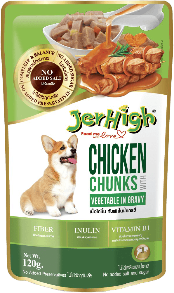 Wet Food Chicken  & Vegetable 120g
