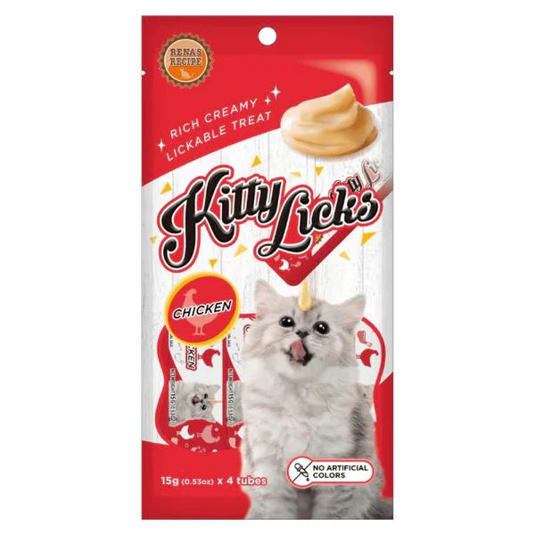 Kitty Licks Chicken Flavor