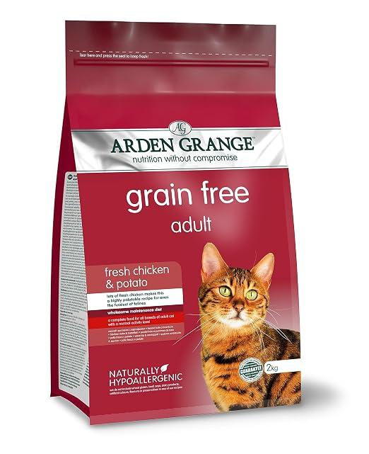 Chicken and Potato Grain Free Adult Cat Food, 2 Kg, Pellet