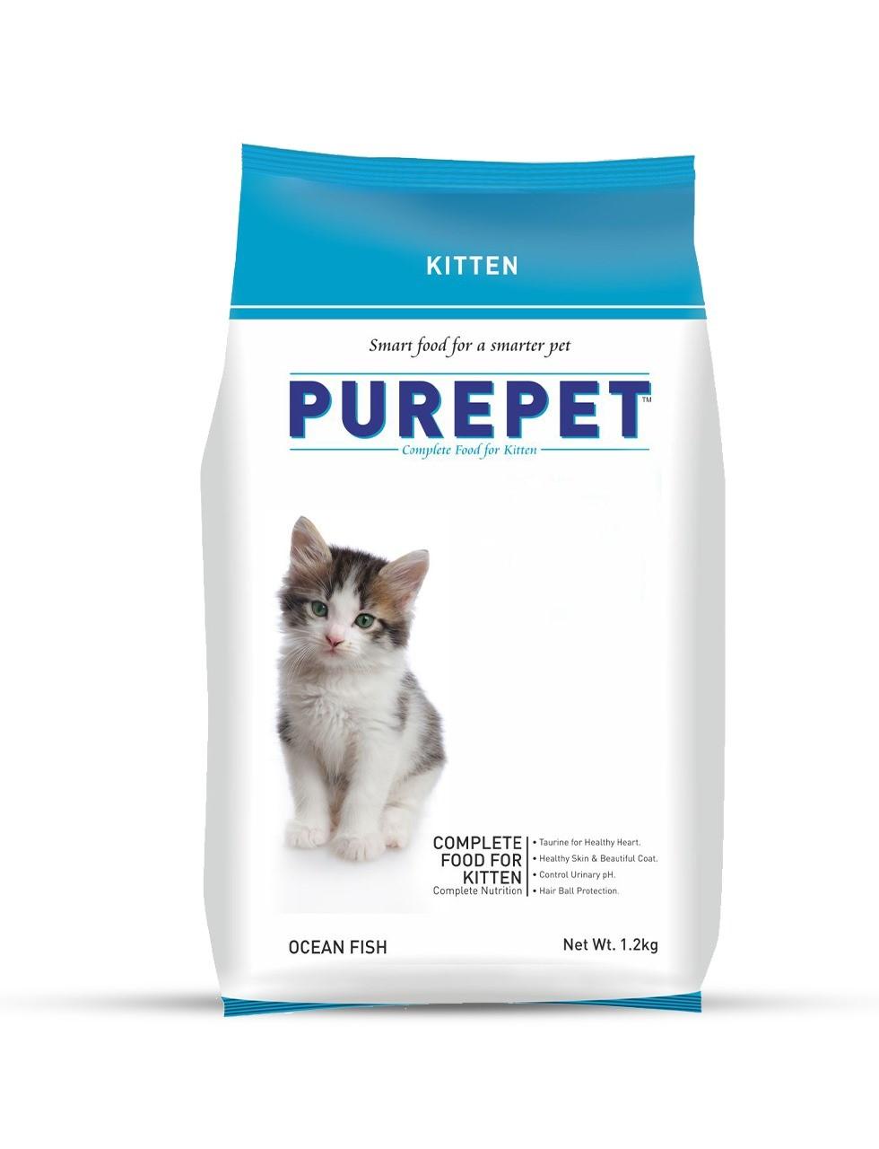 Ocean Fish Kitten Cat Food