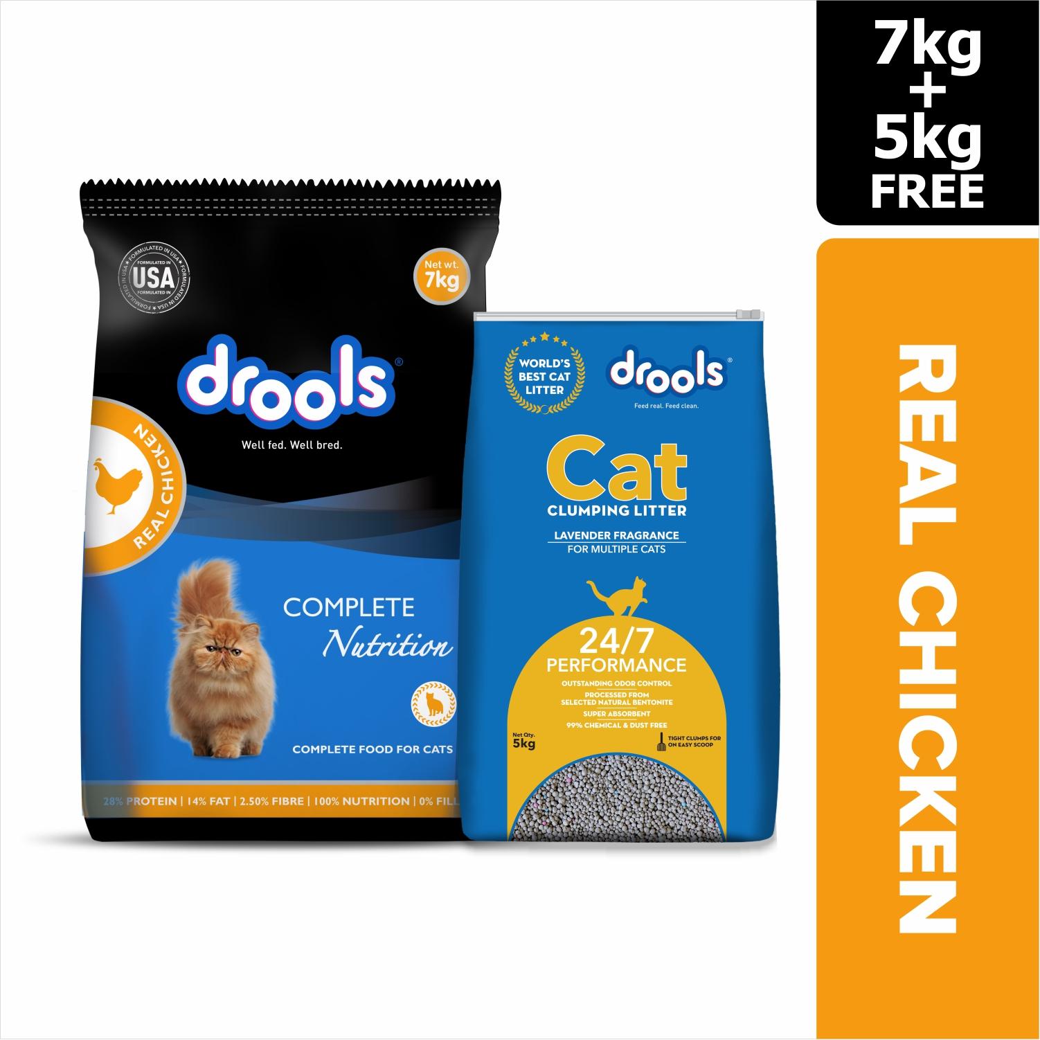 Cat Real Chicken Food 7kg