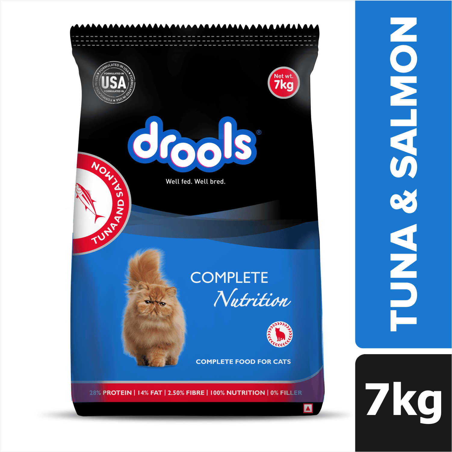 Tuna & Salmon Adult Cat Food, 7kg