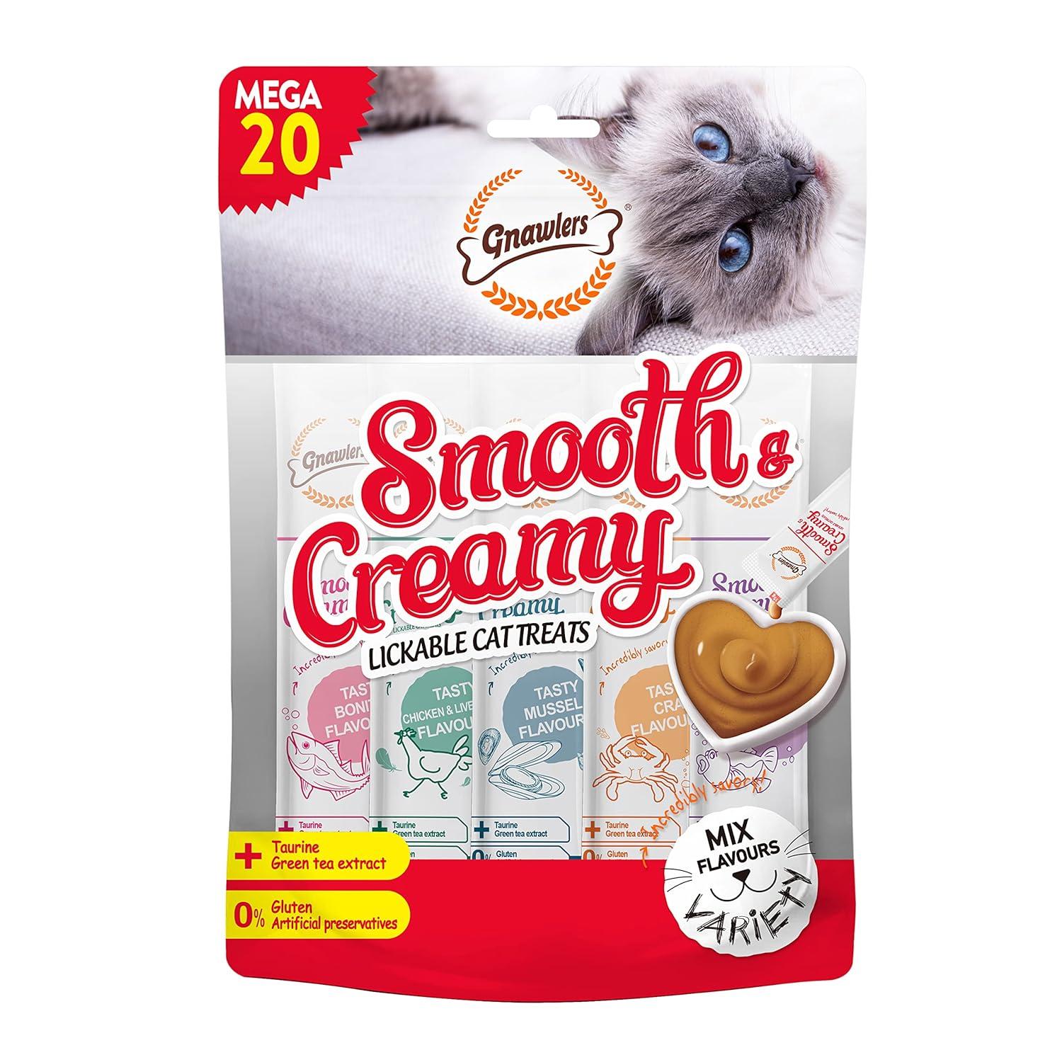 Creamy Treat Pack of 20 Tubes Mix 300g