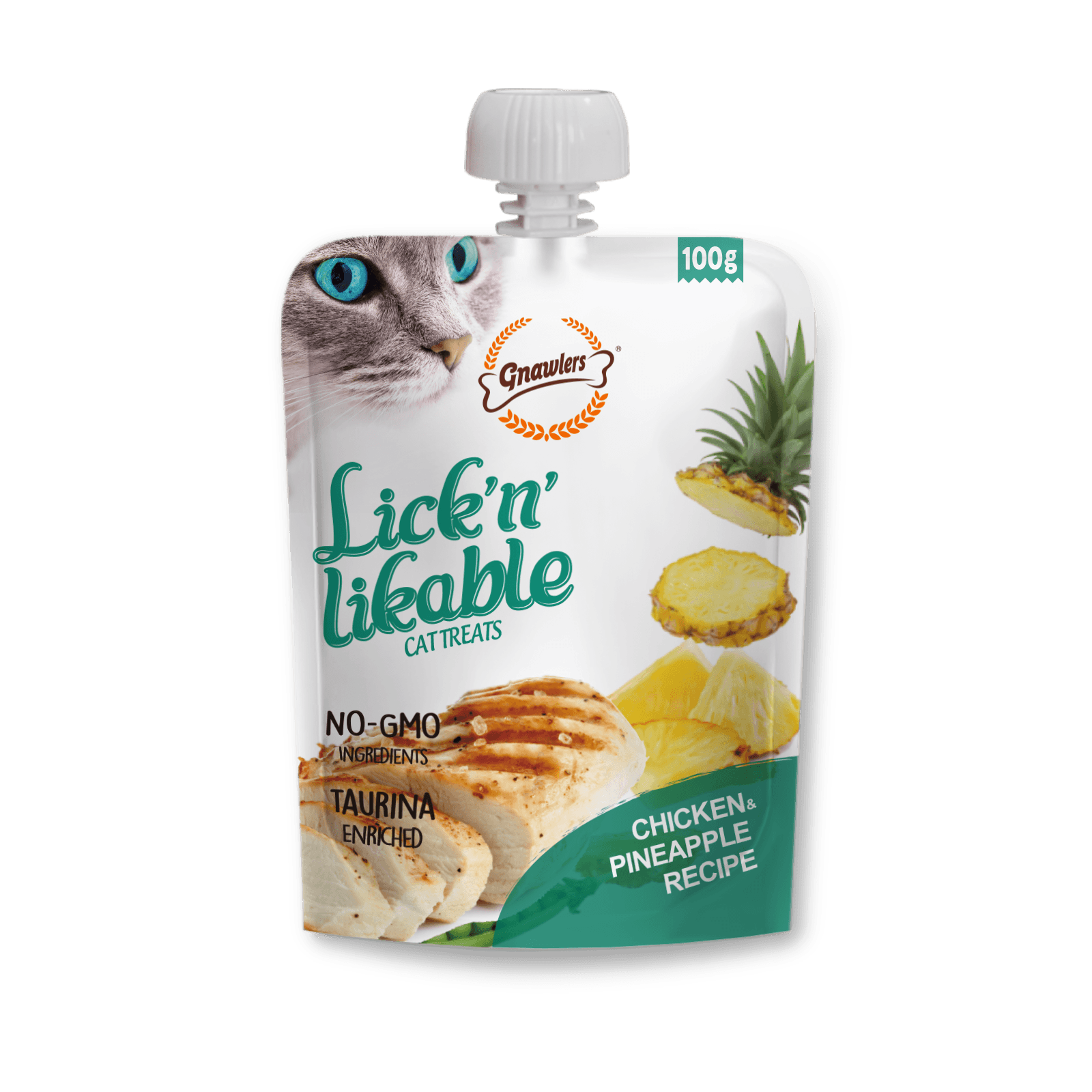 Lickable Treats Chicken Pineapple Recipe 100g
