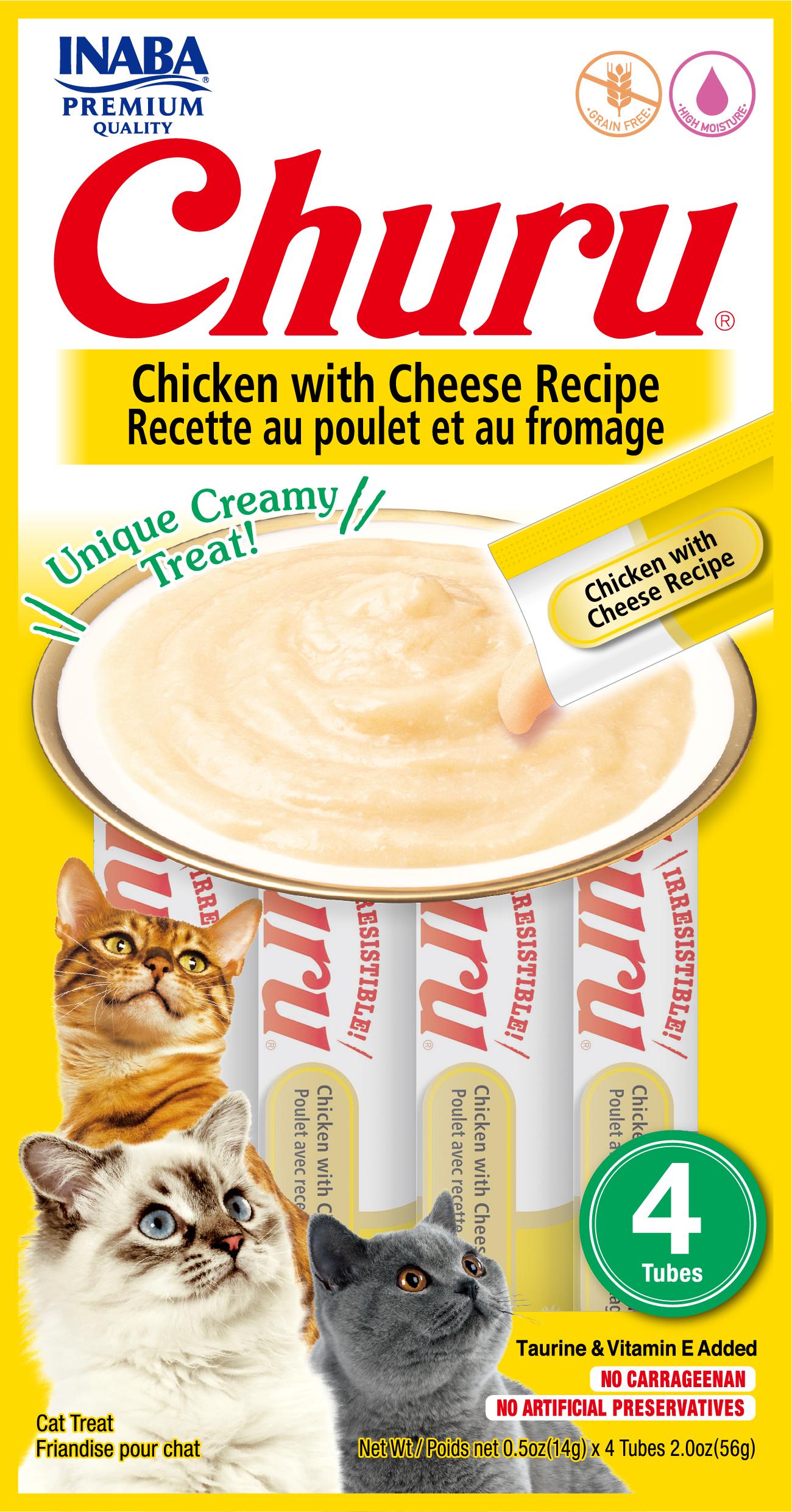 Inaba Churu Chicken with Cheese Recipe (Pack of 6)