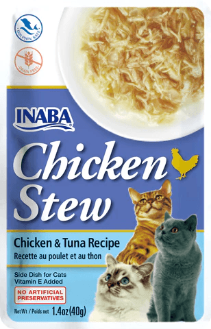 Inaba Chicken Stew Chicken & Tuna Recipe (Pack of 6)