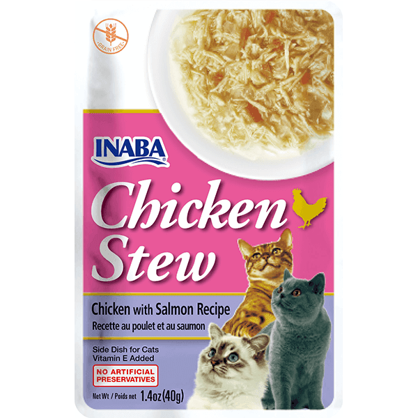 Inaba Chicken Stew Chicken with Salmon Recipe (Pack of 6)
