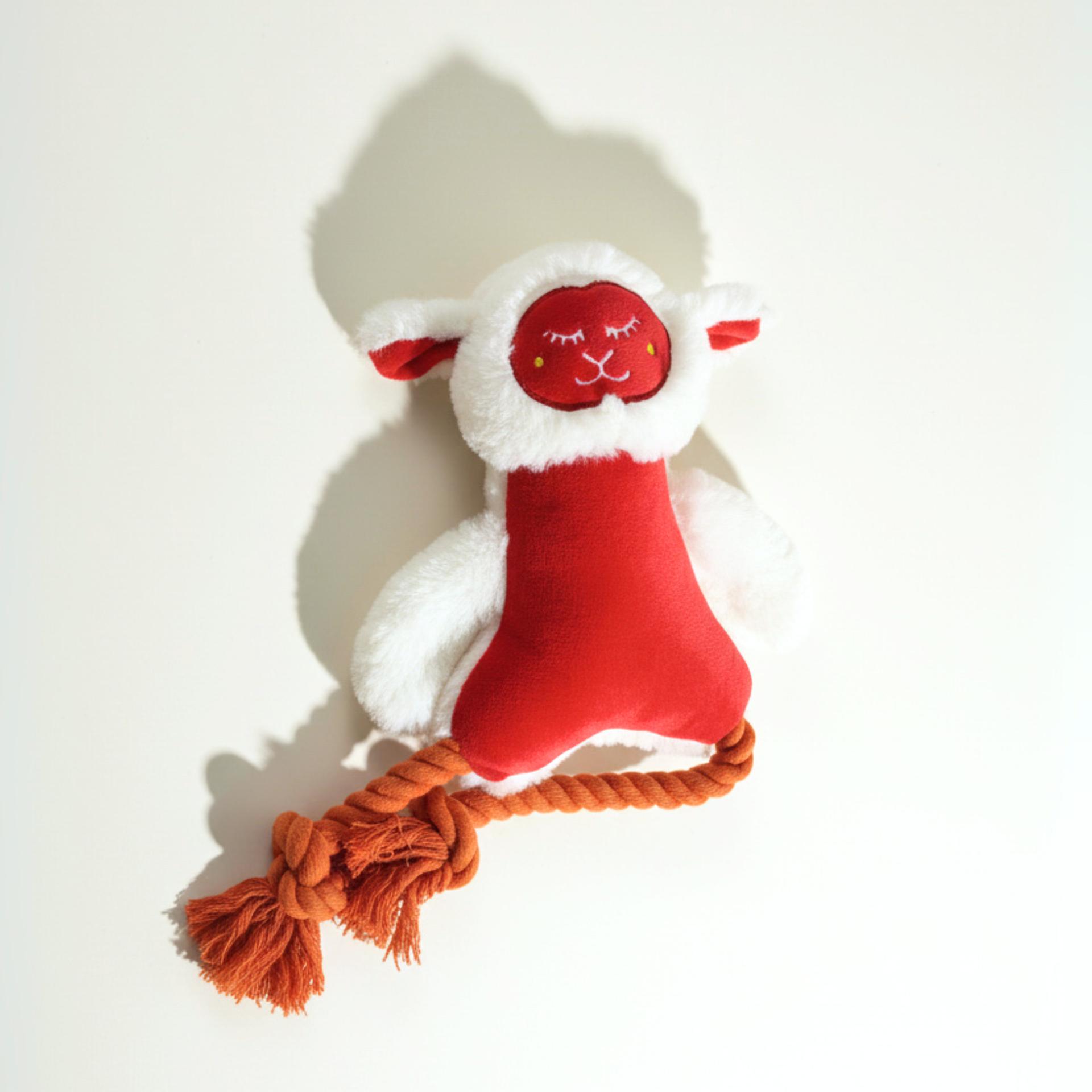 CHEEKu MONKEY PLUSH TOY WITH ROPE