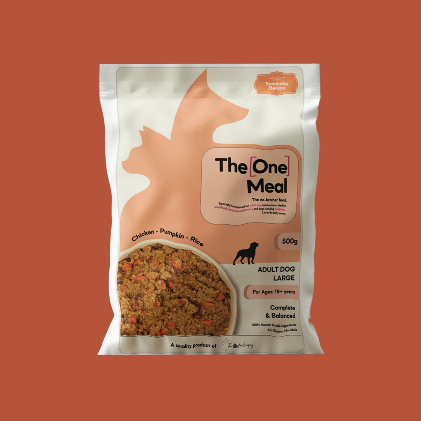 The One Meal - Large Adult Dog Food (18+ months) | 500g
