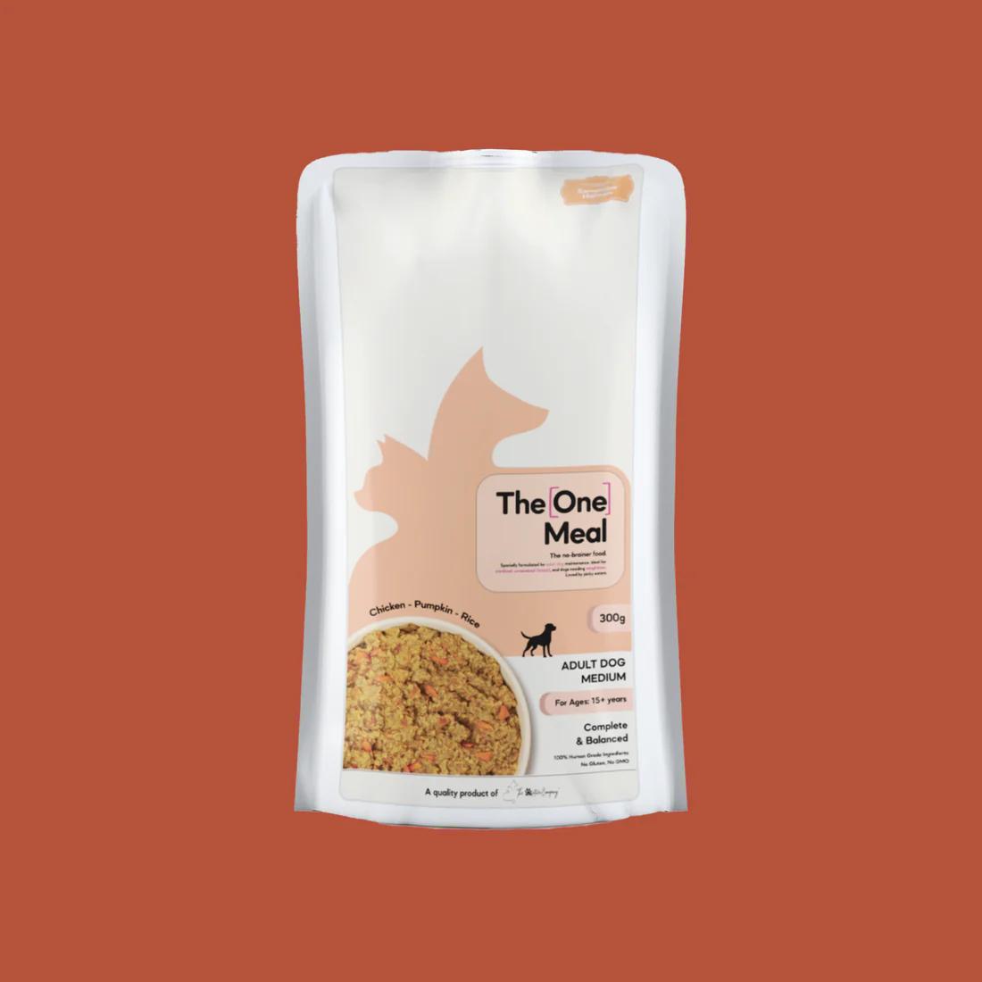 The One Meal - Medium Adult Dog Food (15+ months) | 300g