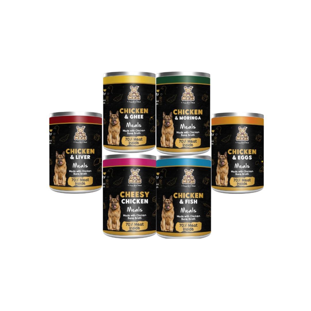 Dog Meal Assorted Pack 6