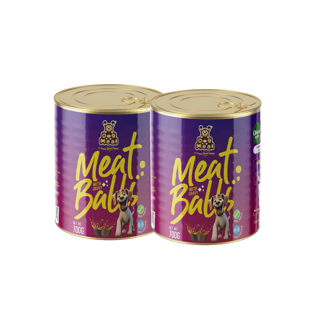 Dog Meal Meat balls 700g/Can Pack 2