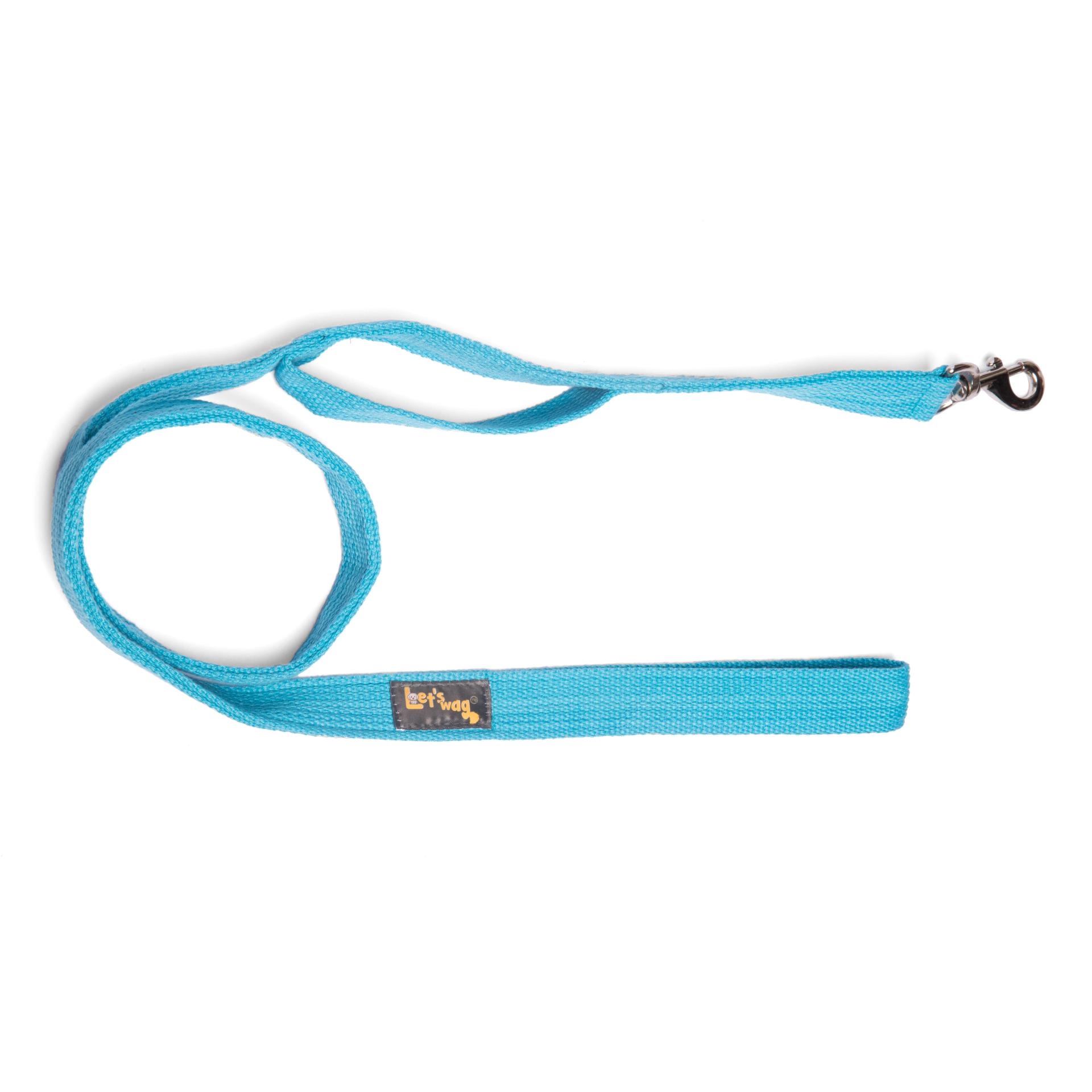 Double Handle Leash - Cobalt Blue
