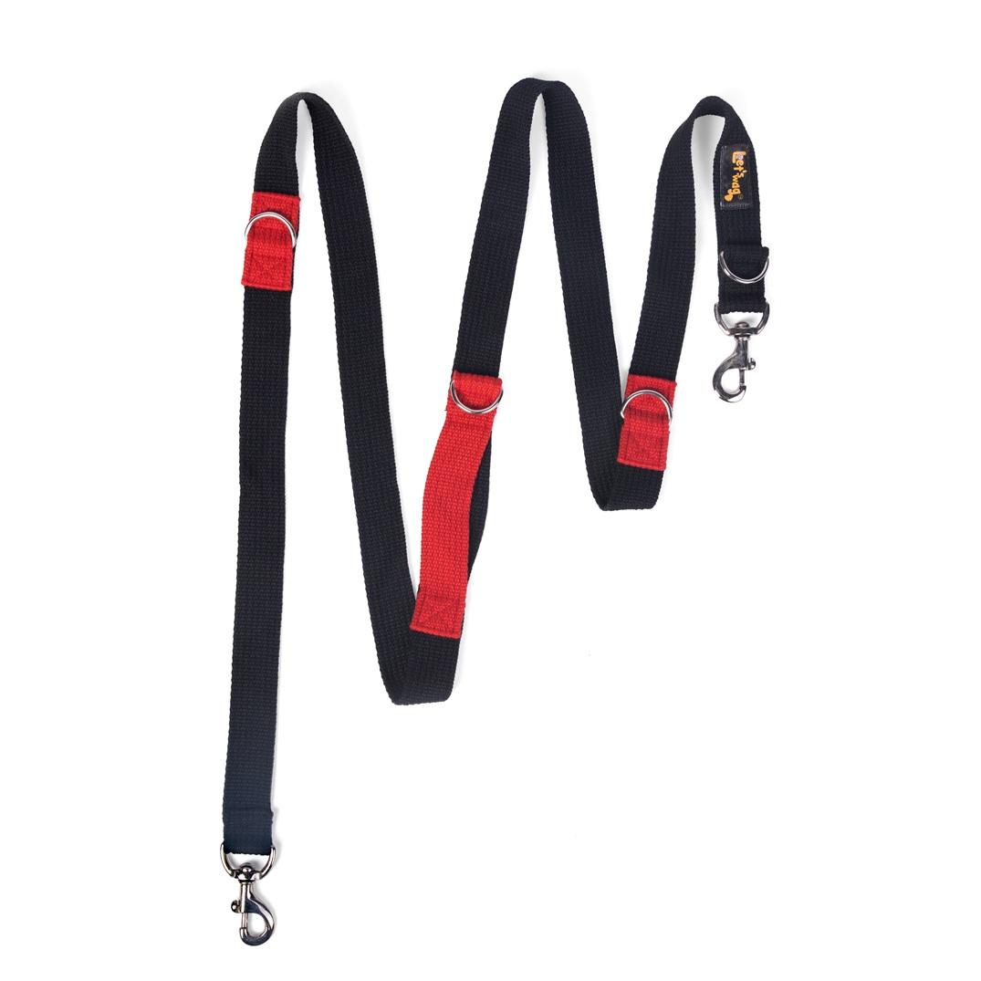 Multi purpose Leash Black