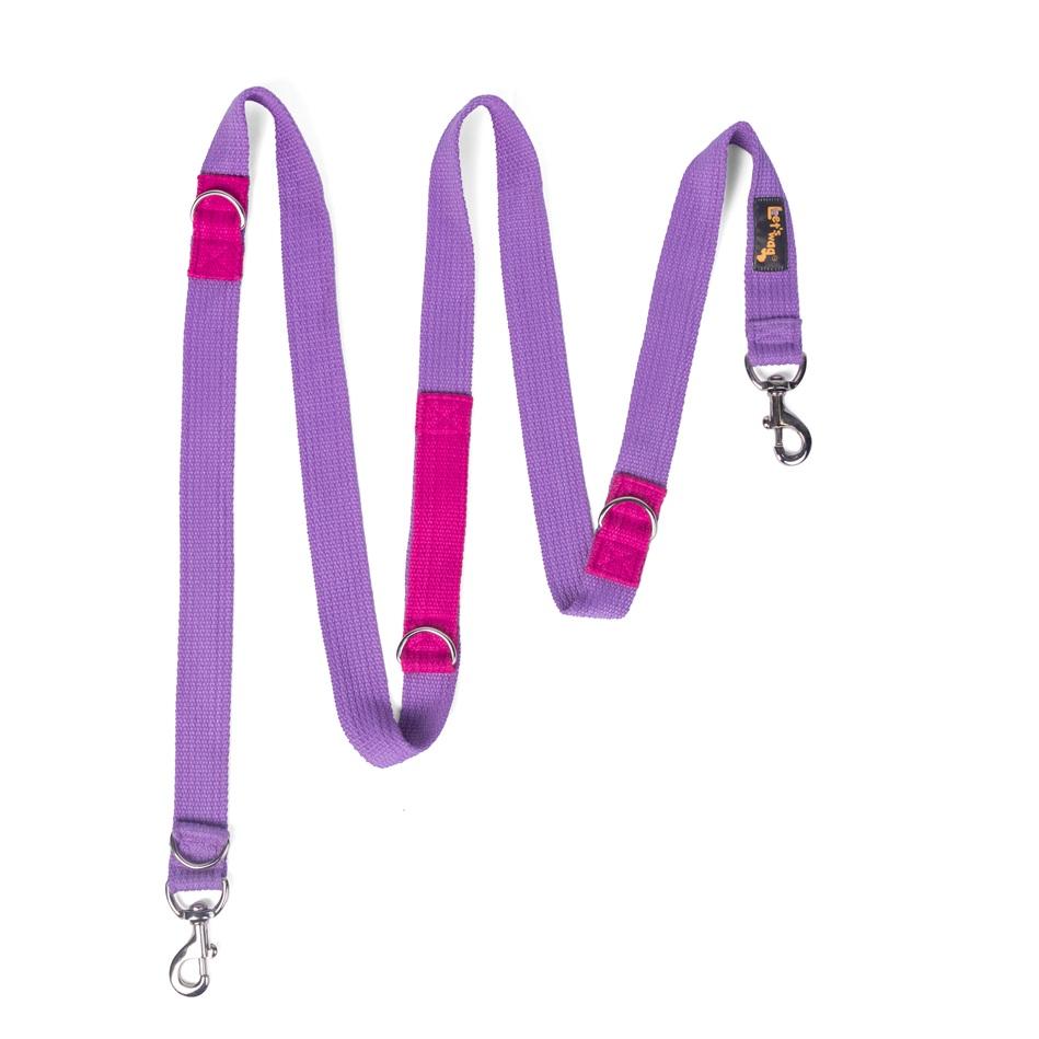 Multi purpose Leash Purple