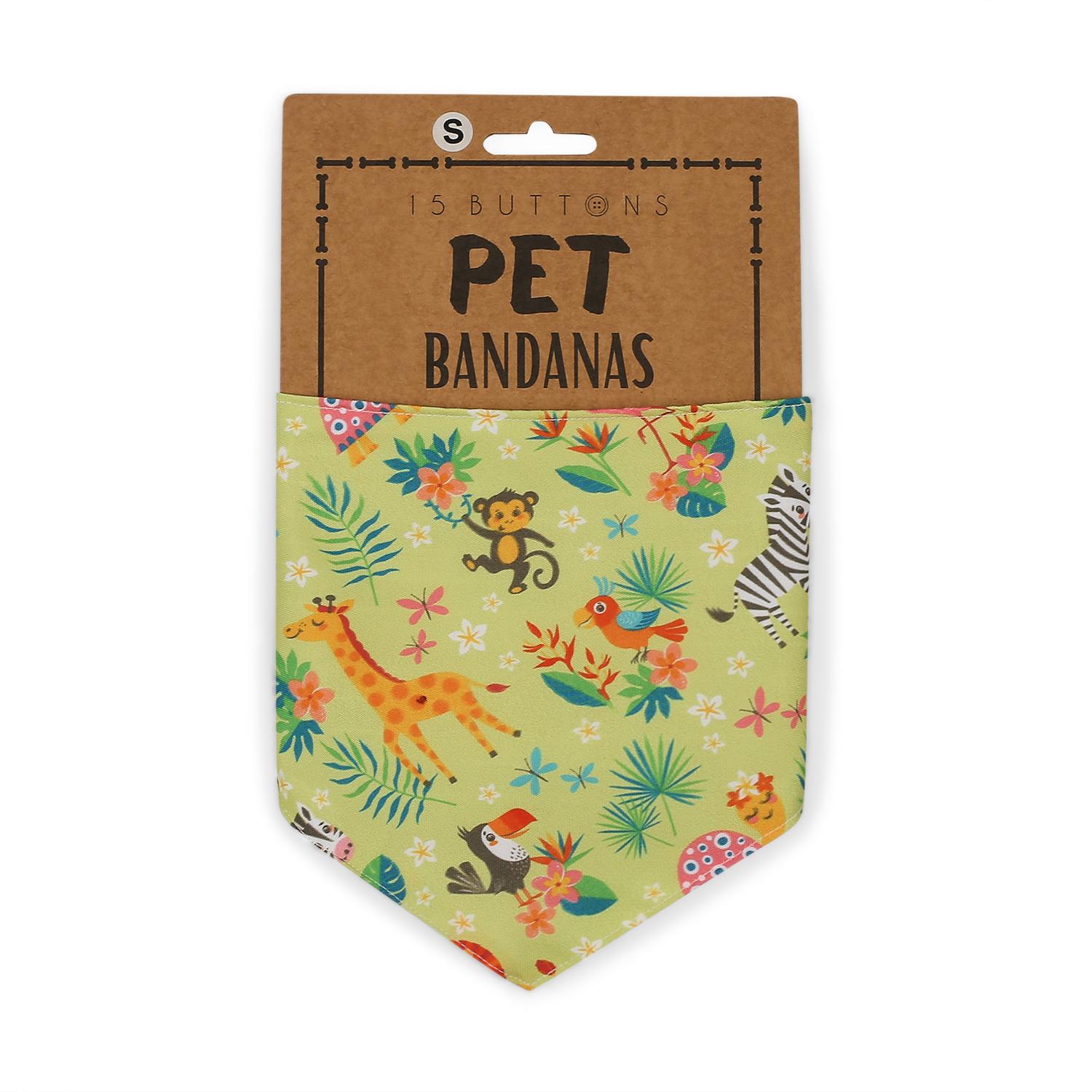 15 BUTTONS Madagascar Bandana